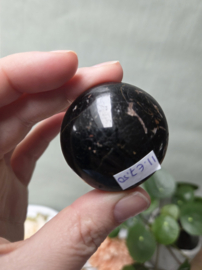 Toermalijn Zwart Palmsteen Edelsteen no.10-14