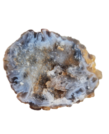 Agaat Geode Druzy Brazilië no.13 - 5 cm
