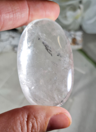 Bergkristal Handsteen no.10 - 5,5 cm