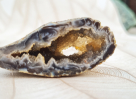 Agaat Geode Druzy Brazilië no.10 - 6 cm