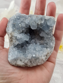 Celestien Cluster Geode - 8cm - Blauw Edelsteen