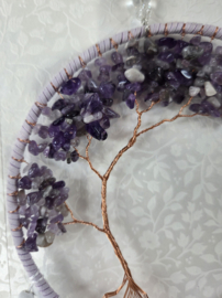 Dromenvanger Levensboom Amethist Paars 16 cm