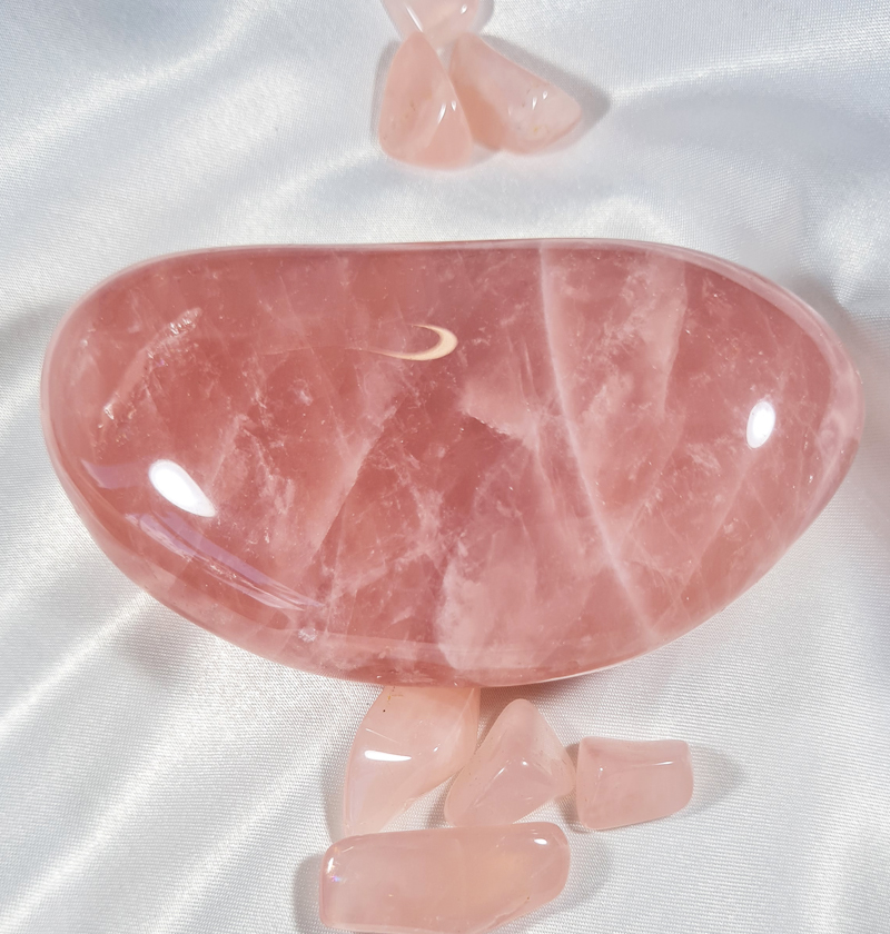 Rozenkwarts A+ 10 cm Jumbosteen Zuid - Afrika no.5