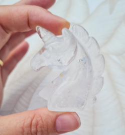 Eenhoorn Bergkristal Edelsteen