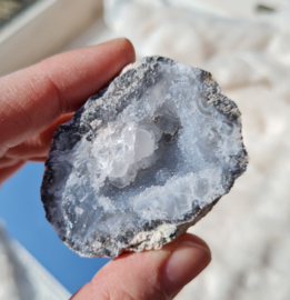 Chalcedoon - Geode - Edelsteen - Mexico