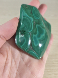 Malachiet Edelsteen Sculptuur 8 cm