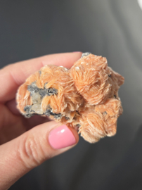 Bariet met Cerussiet Edelsteen Cluster - 5cm - Marokko