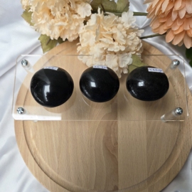 Toermalijn Zwart Palmsteen Edelsteen no.1-4