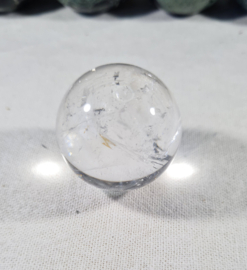 Bergkristal Edelsteen Bol - no.18 - 3,5 cm