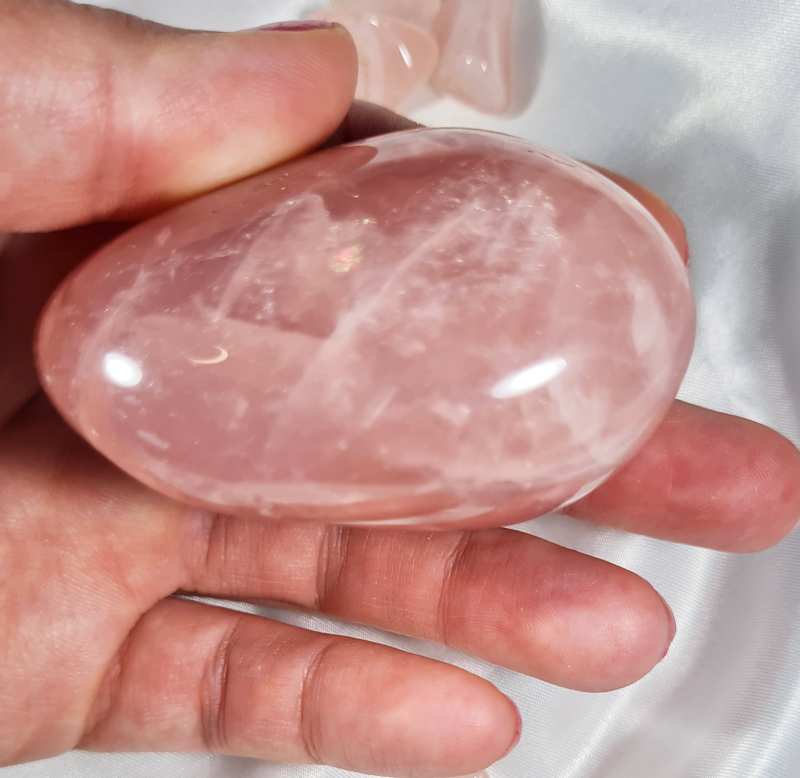 Rozenkwarts 6 cm A+ Jumbosteen Zuid - Afrika no.20