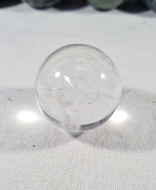 Bergkristal Edelsteen Bol - no.18 - 3,5 cm