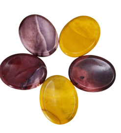 Mookaiet Duimsteen - Worry Stone - Ovaal