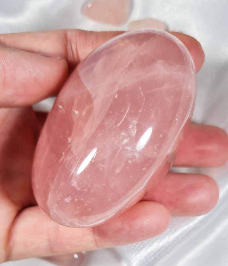 Rozenkwarts 6 cm A+ Jumbosteen Zuid - Afrika no.21