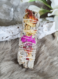 Witte Salie Smudgestick Native Joy - 11 cm