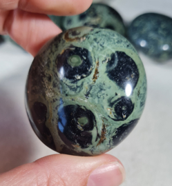 Kambaba Jaspis Handsteen Edelsteen no.6 - 4,5 cm