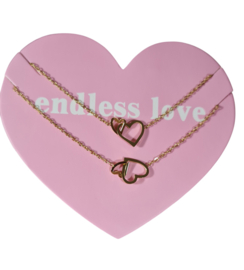 Armbanden Forever Love set van 2