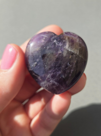 Amethist Edelsteen Hart 4 cm AA
