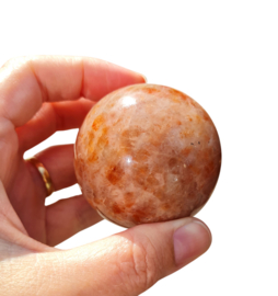 Zonnesteen Edelsteen bol - 5 cm