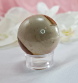 Polychroom Jaspis - Edelsteen Bol - no.15- 4,3cm