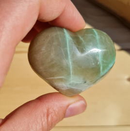 Groene Maansteen hart - no.8
