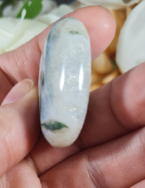 Mosagaat Platte Steen 3,5 cm no.8 Edelsteen