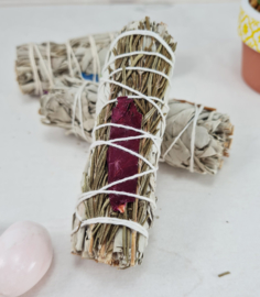 Witte Salie - Spiritual Cleansing - 10 cm -Smudgestick