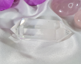 Bergkristal - Dubbeleinder - no.6 - 7 cm
