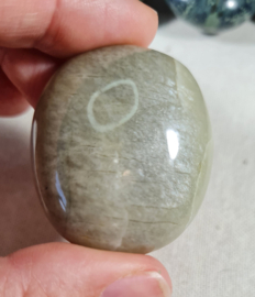 Groene Maansteen Edelsteen Palmsteen - no.12 - 4 cm