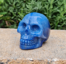 Schedel / Skull - Blauwe Kwarts - No.5