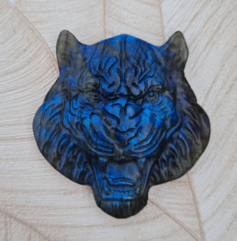 Tijger Labradoriet Carving - 4 cm