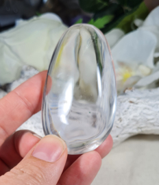 Bergkristal Handsteen no.1 - 6,5 cm