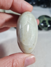 Groene Maansteen Edelsteen Palmsteen - no.05 - 4,5 cm