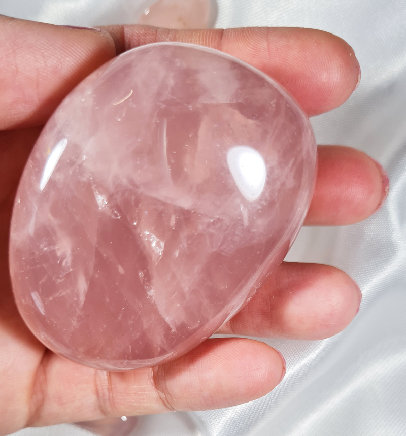 Rozenkwarts 6 cm A+ Jumbosteen Zuid - Afrika no.21