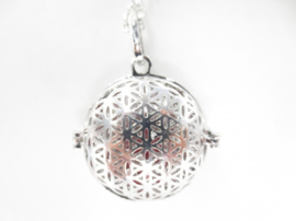 Engelenroeper Flower of Life - met rode klankbol