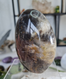 Zwarte Maansteen Edelsteen Sculptuur 8 cm no.3