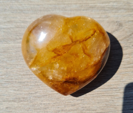 Golden Healer - Limoniet Hart - no.2 - 5,5 cm