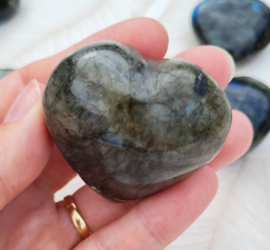 Labradoriet - Edelsteen hart - no.04
