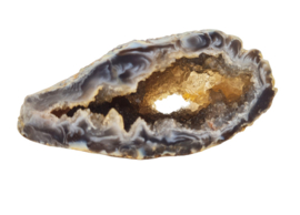 Agaat Geode Druzy Brazilië no.10 - 6 cm