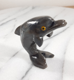 Dolfijn Speksteen Edelsteen 5,5cm Peru - no.3