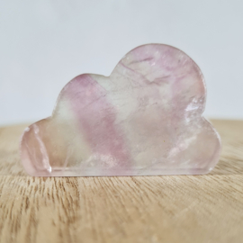Regenboog Fluoriet Edelsteen Wolk no.2 - 4,5 cm