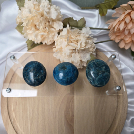 Apatiet Blauw Handsteen - Inspiratie & Focus no.6-8