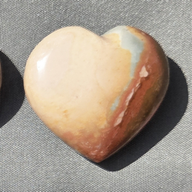 Polychroom Jaspis - Hart verschillende soorten