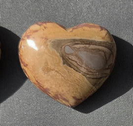 Polychroom Jaspis - Hart