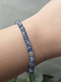 Edelsteen Armband Kyaniet Blauw - 6 cm