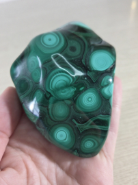 Malachiet Edelsteen Sculptuur 8 cm