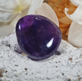 Amethist Platte Steen 3,5 cm no.4 Edelsteen
