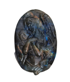 Engel Labradoriet Carving - 5 cm