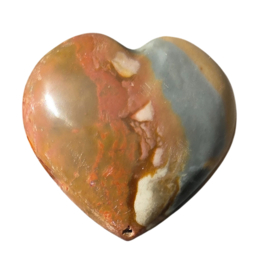 Polychroom Jaspis - Hart verschillende soorten