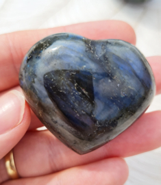 Labradoriet - Edelsteen hart - no.08