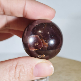 Granaat Edelsteen Bol Ster - India - no.5